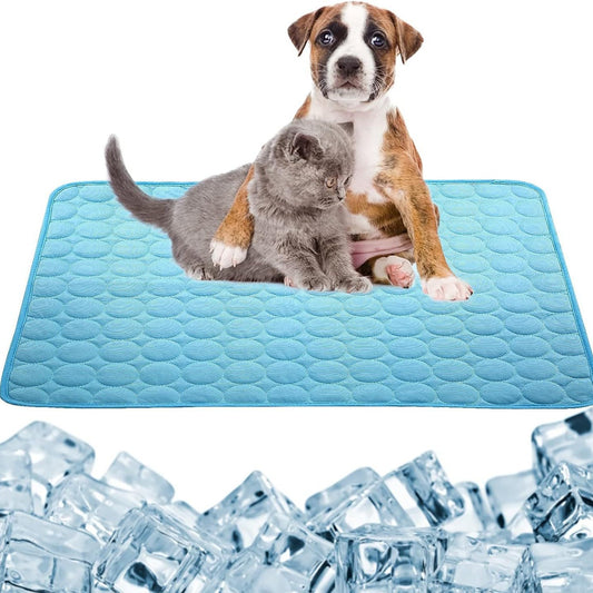 Pet cooling mat floor mat